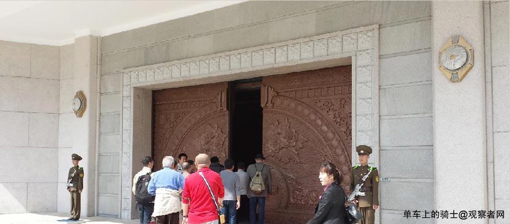 點擊查看大圖。 朝鮮的“資本主義尾巴”妙香山陳列館