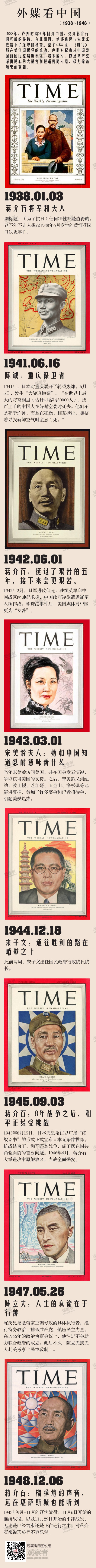 觀察者網一週圖説：外媒封面上的中國65年